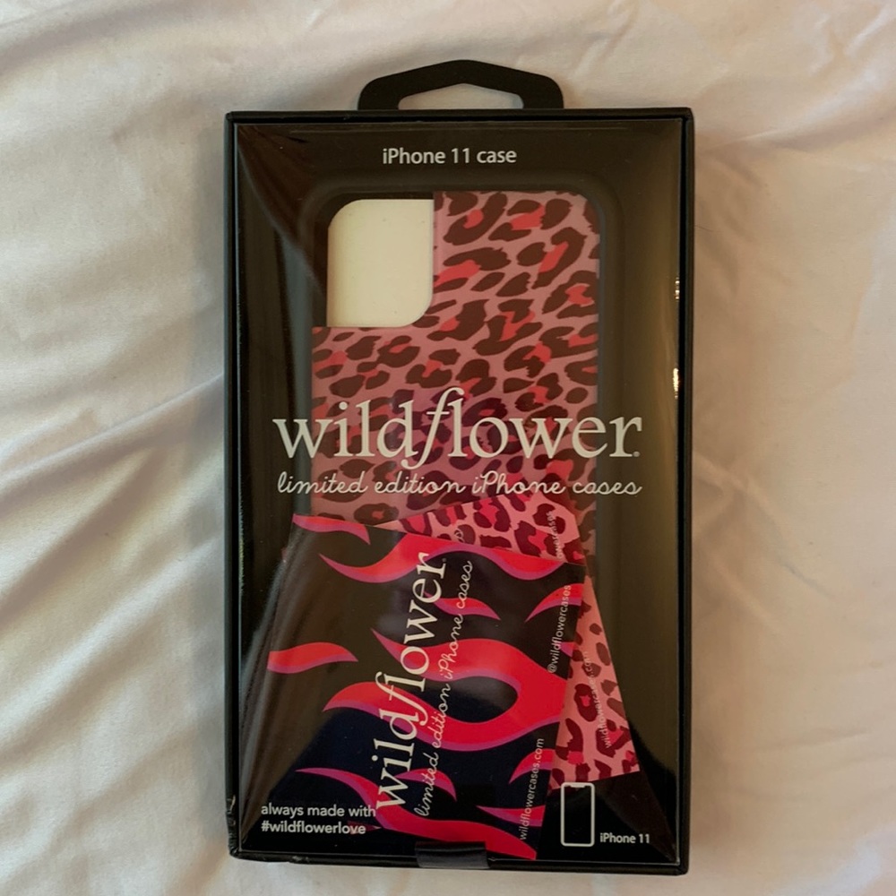 brand new wildflower iphone 11 case!